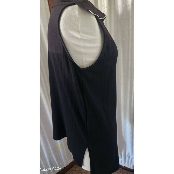 Doe & Rae long ribbed half zip top, NWT - Picture 10 of 11